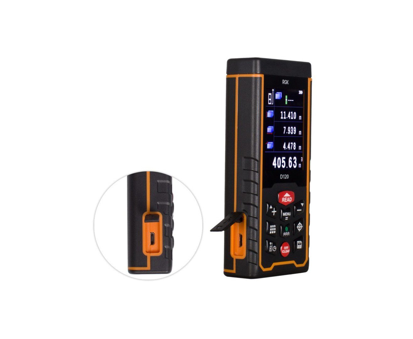 Поверка дальномера лазерного RGK D30 NEW 39