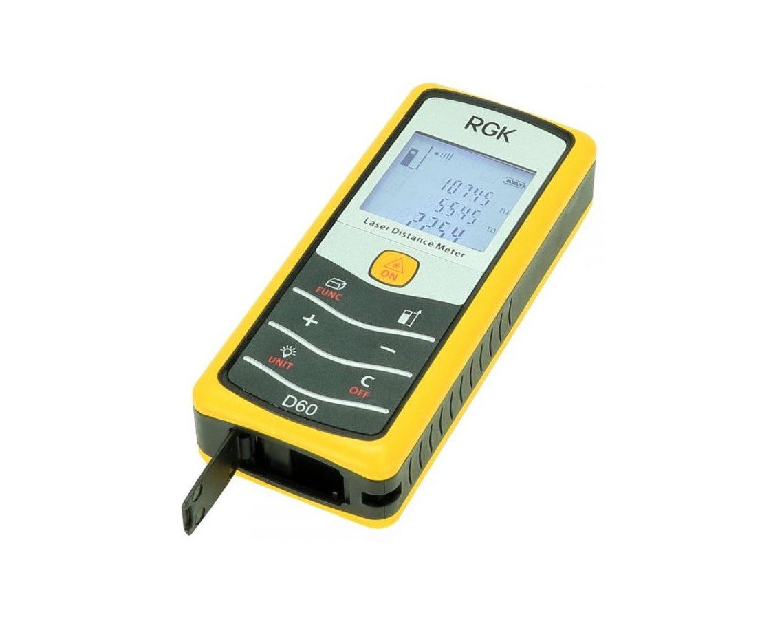 Поверка лазерного дальномера RGK D80 15