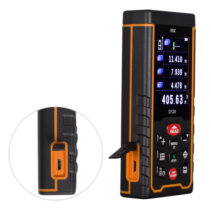 Поверка дальномера лазерного RGK D120 43