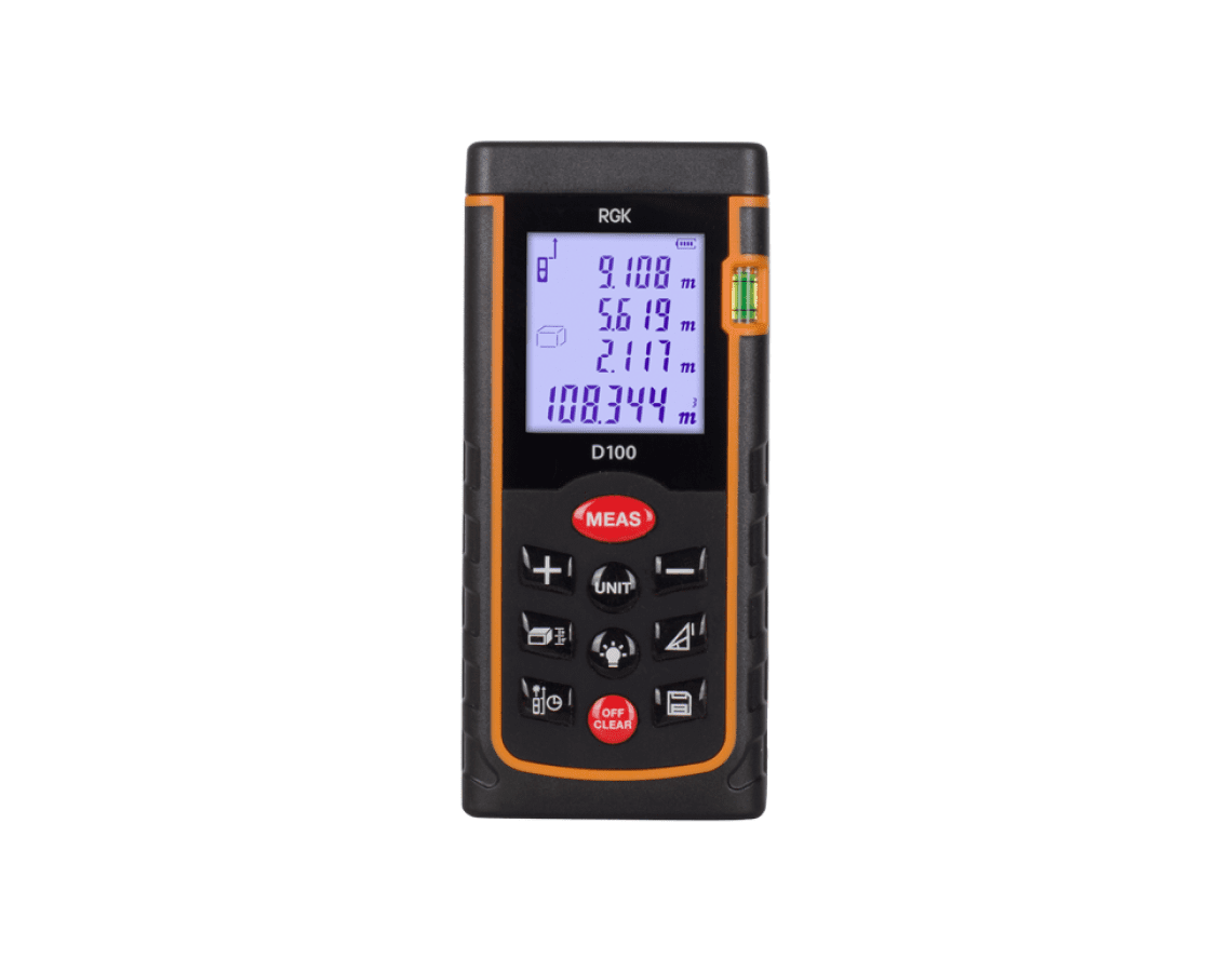 Поверка дальномера лазерного RGK D120 33