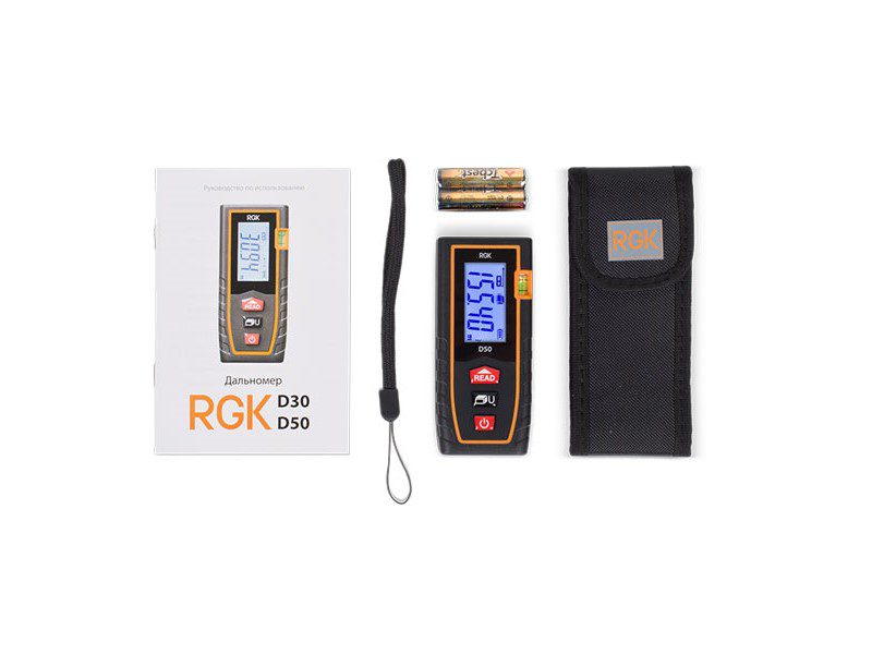 Поверка лазерного дальномера RGK D80 3