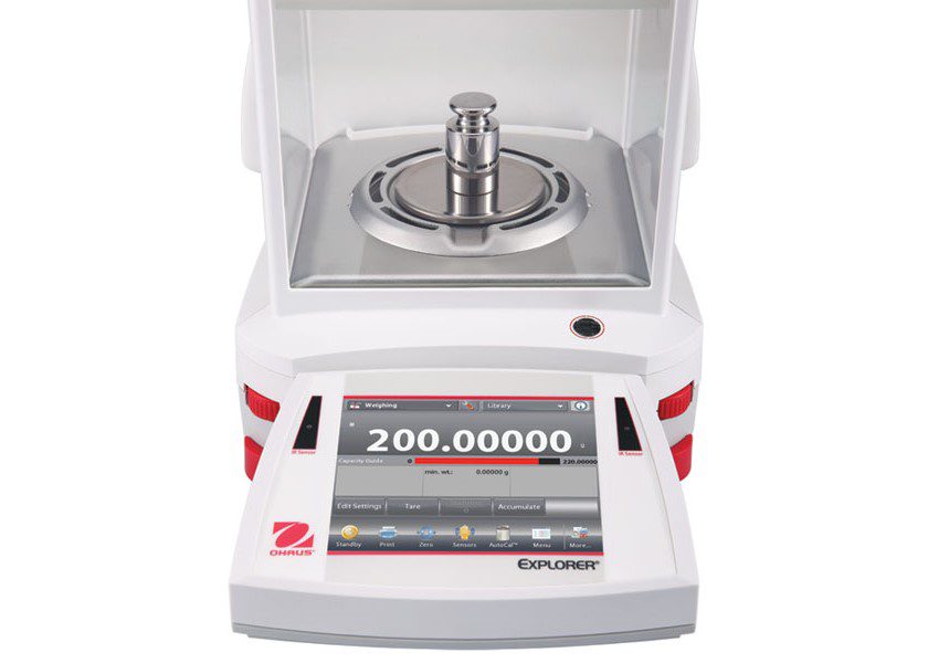 Поверка весов аналитических EX423 19