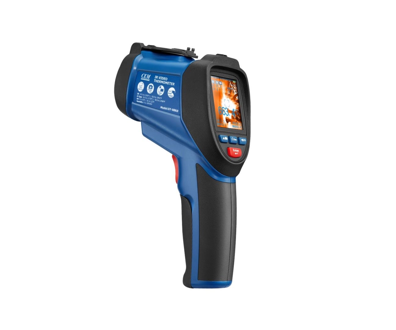 Поверка пирометра FLUKE 62 MAX+ 5