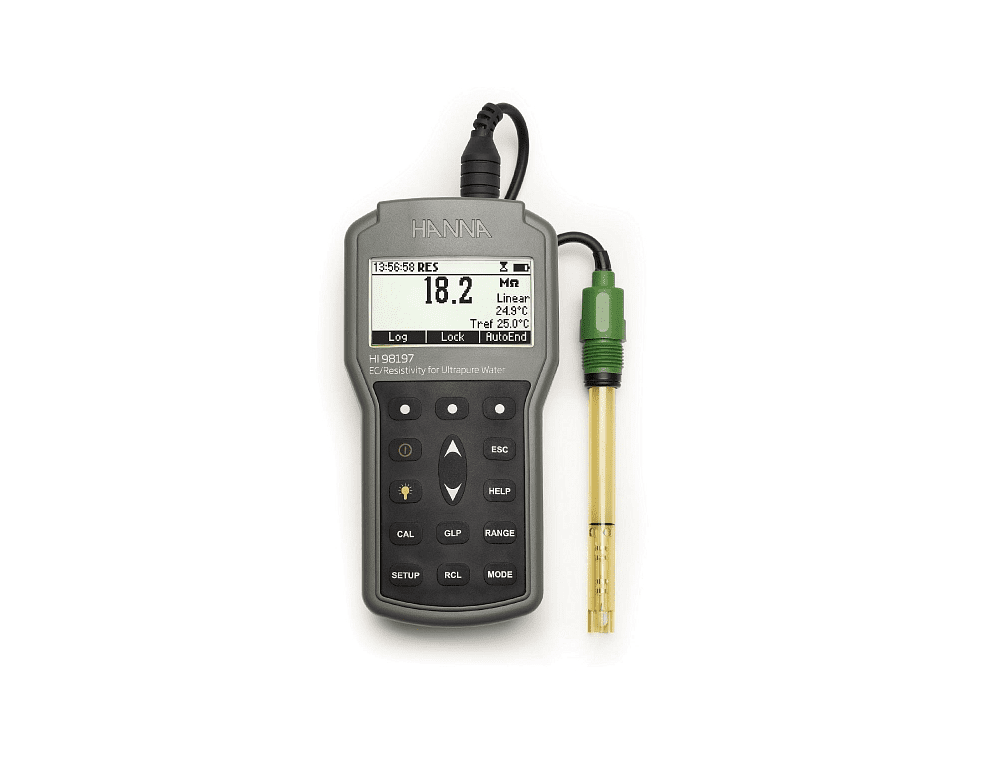 Поверка кондуктометра HI98302 DiST 3 21